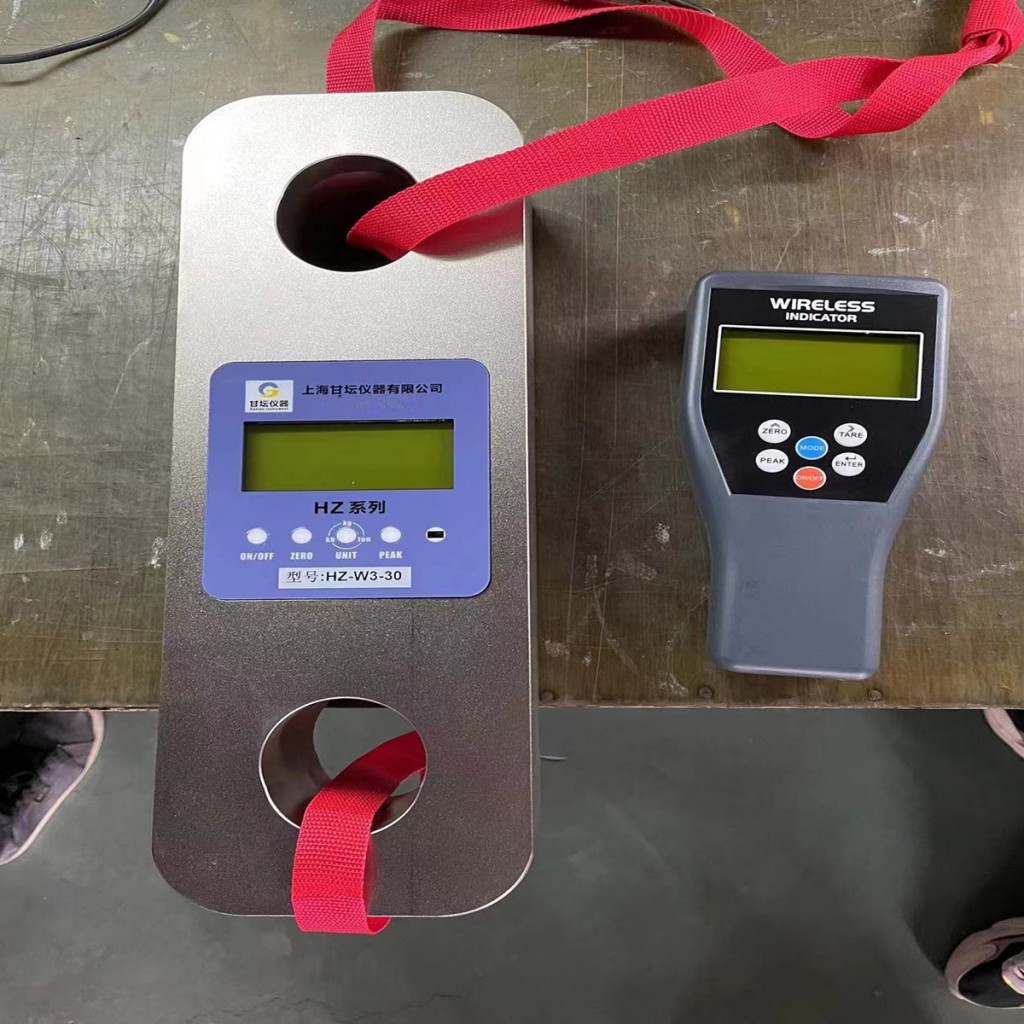 電子吊重100噸測力儀-水袋試驗用拉力計600 900kn