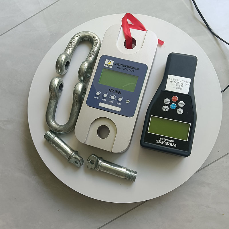 8 噸 HZ-W5 拉力計，石油化工管道安裝精準測量